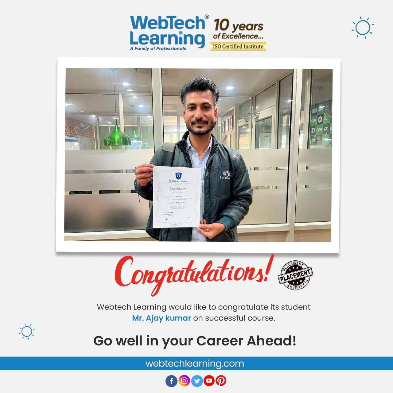 Webtech Learning™ Certificate6